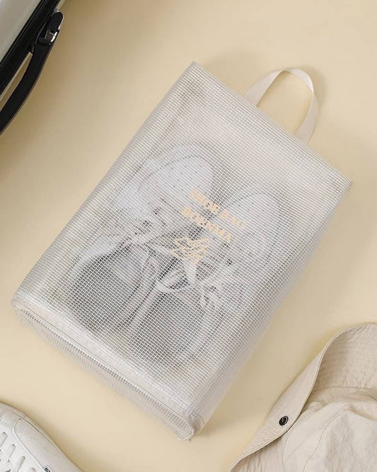 PVC Clear, Waterproof Shoe Bags